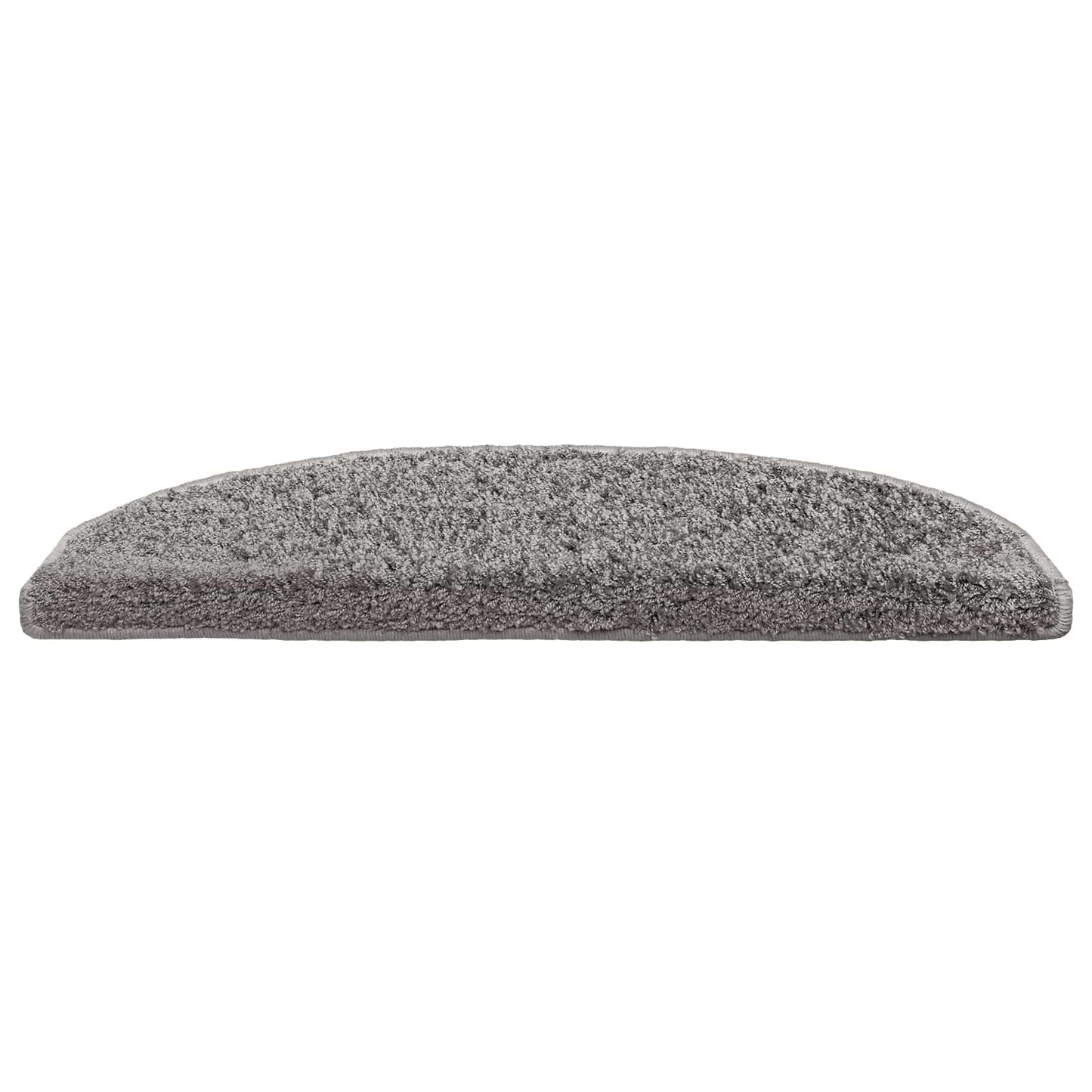 Selvklæbende Trappemåtter 15 pcs Grå 80 x 24,5 x 3,5 cm
