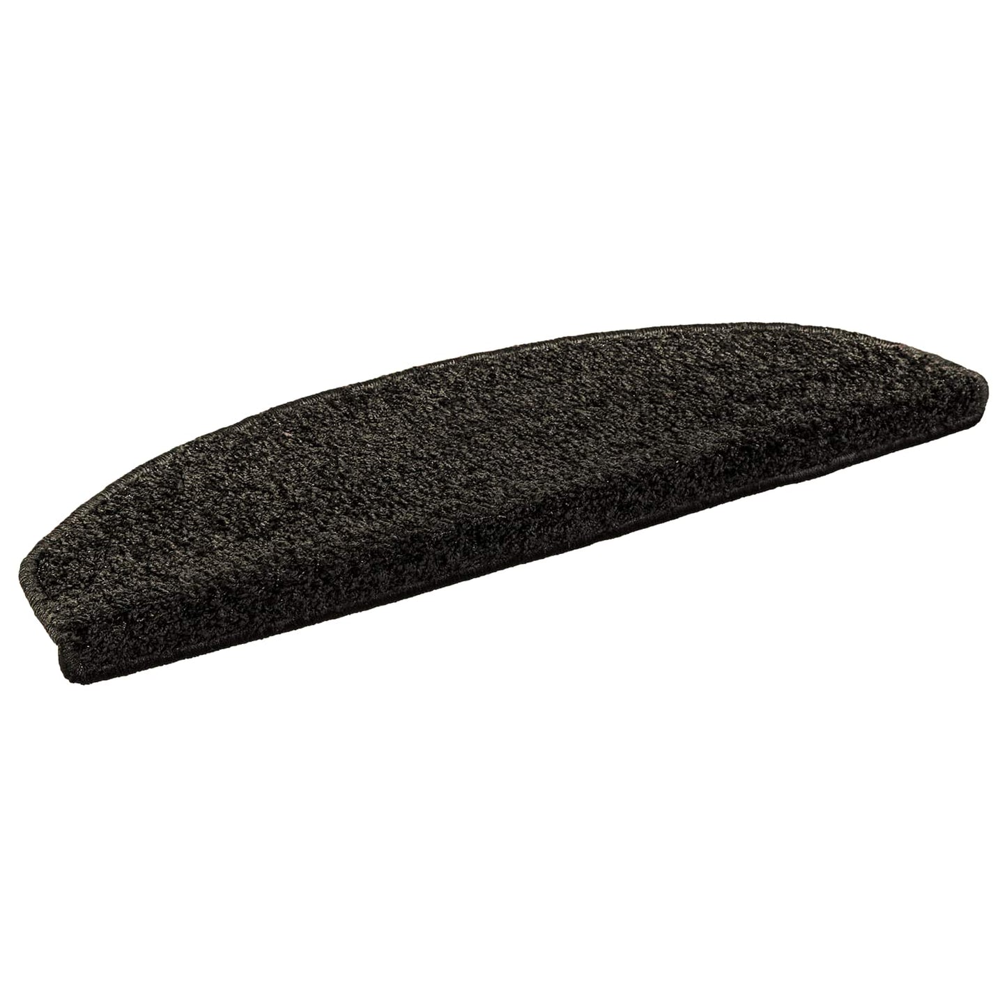 Selvklæbende Trappemåtter 15 pcs Antracit 80 x 24,5 x 3,5 cm