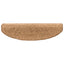Selvklæbende Trappemåtter 15 pcs Beige 80 x 24,5 x 3,5 cm