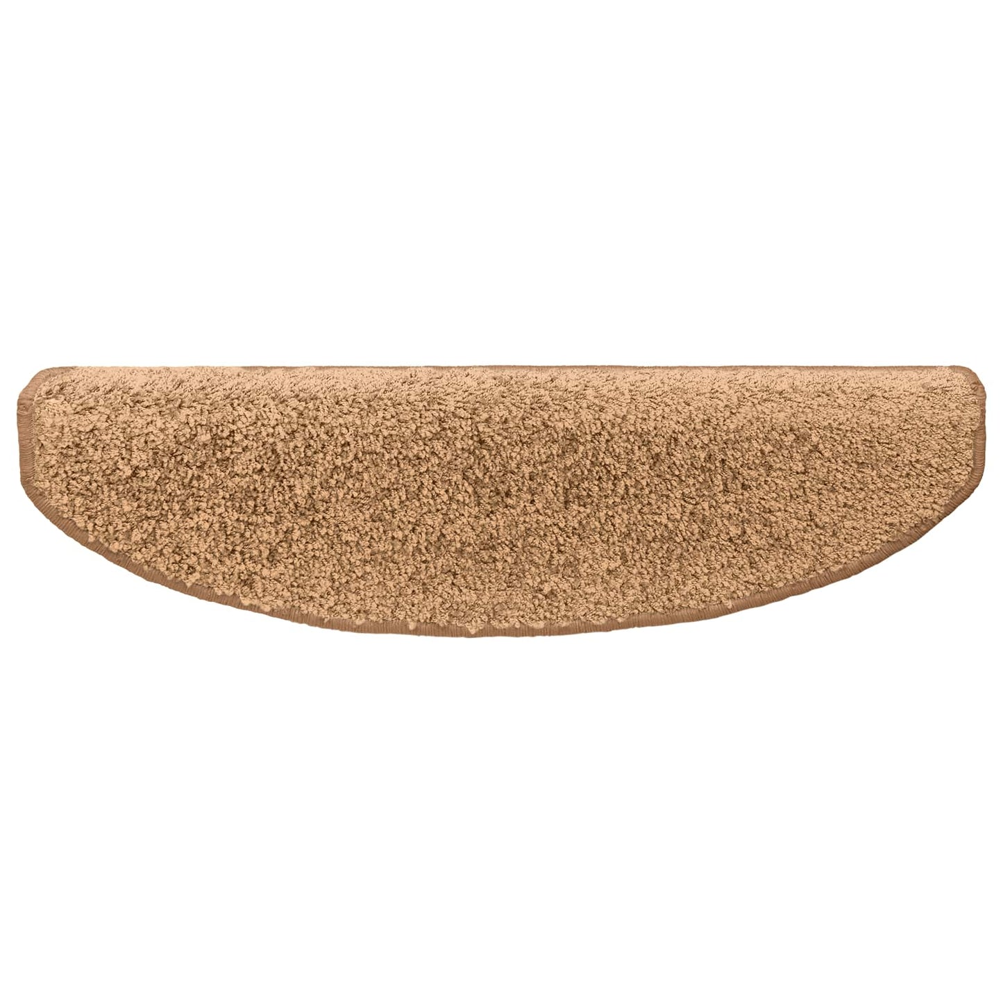 Selvklæbende Trappemåtter 15 pcs Beige 80 x 24,5 x 3,5 cm