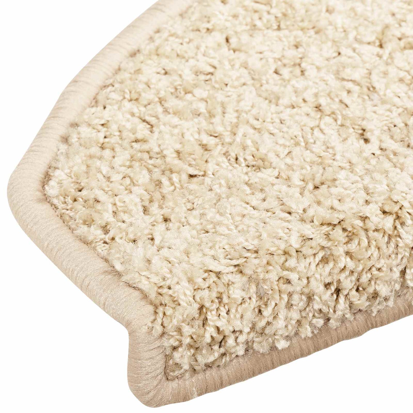 Selvklæbende Trappemåtter 15 pcs Lys Brun 80 x 24,5 x 3,5 cm