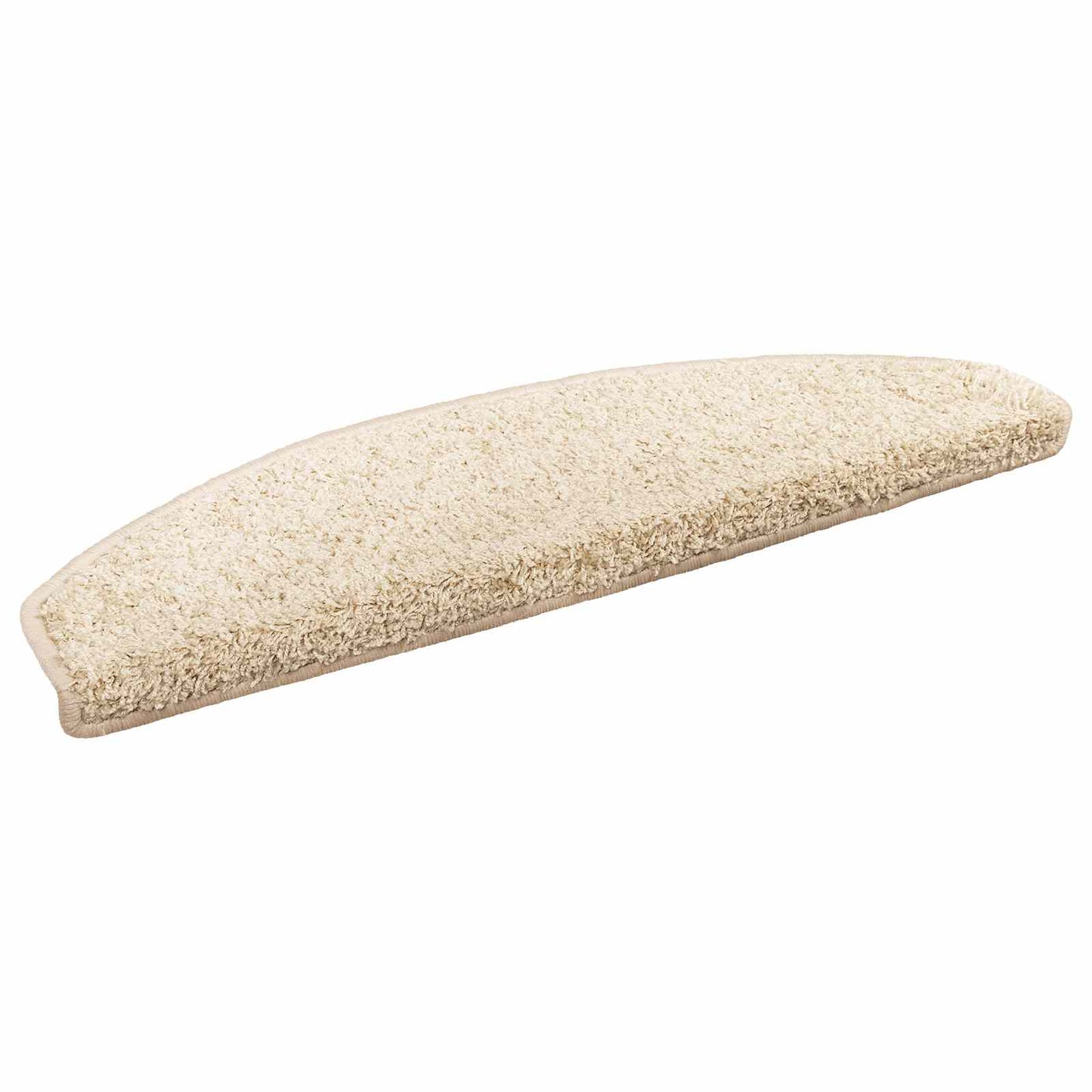 Selvklæbende Trappemåtter 15 pcs Lys Brun 80 x 24,5 x 3,5 cm