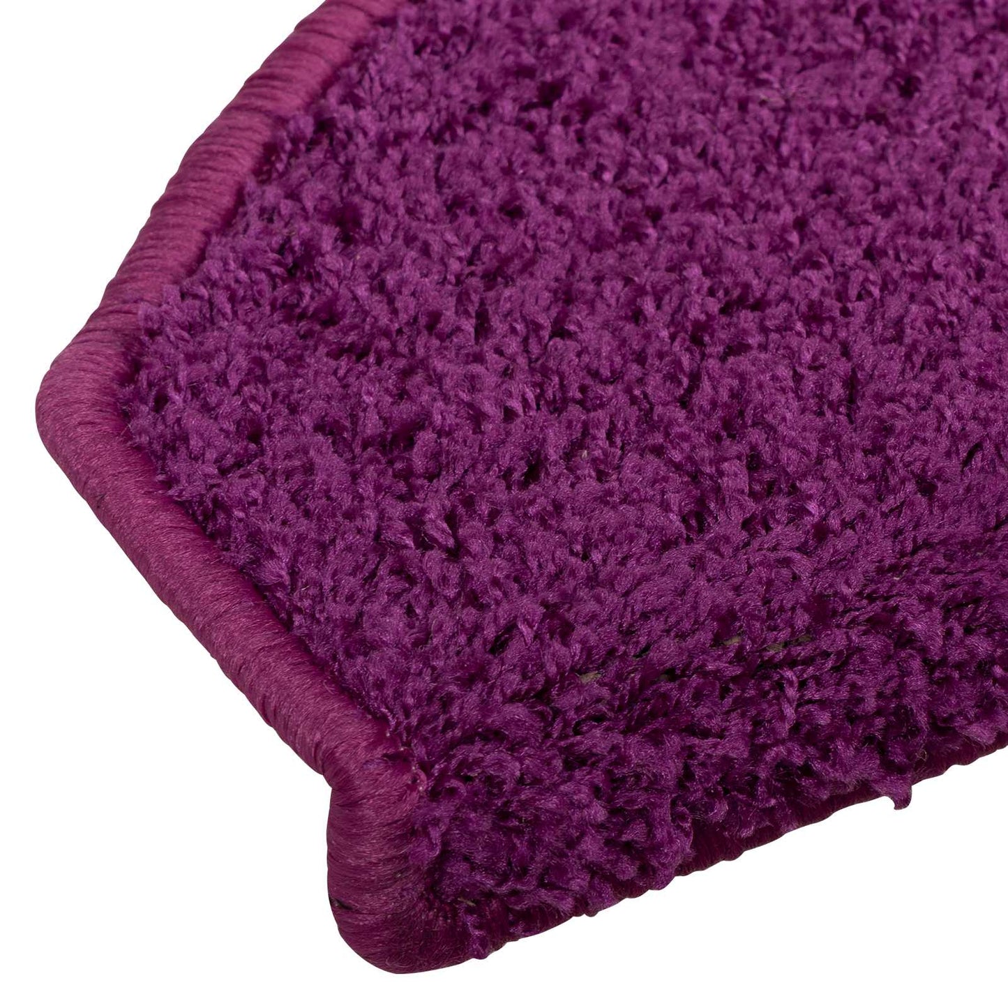 Selvklæbende Trappemåtter 15 pcs Violet 80 x 24,5 x 3,5 cm