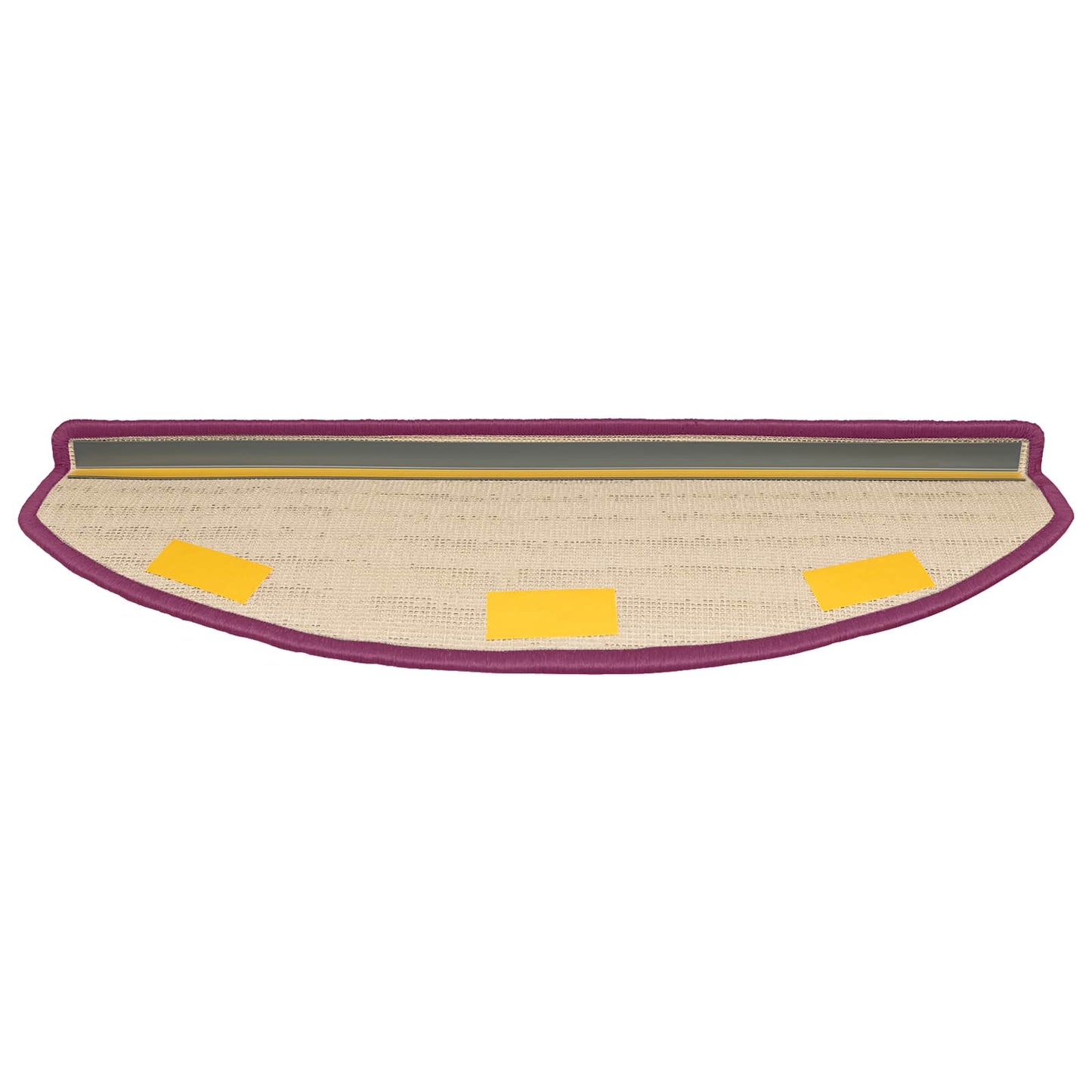 Selvklæbende Trappemåtter 15 pcs Violet 80 x 24,5 x 3,5 cm