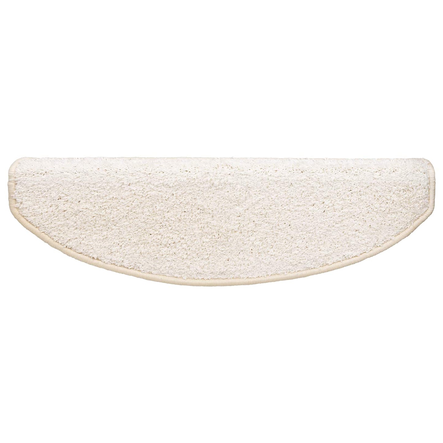 Selvklæbende Trappemåtter 15 pcs Hvid 80 x 24,5 x 3,5 cm