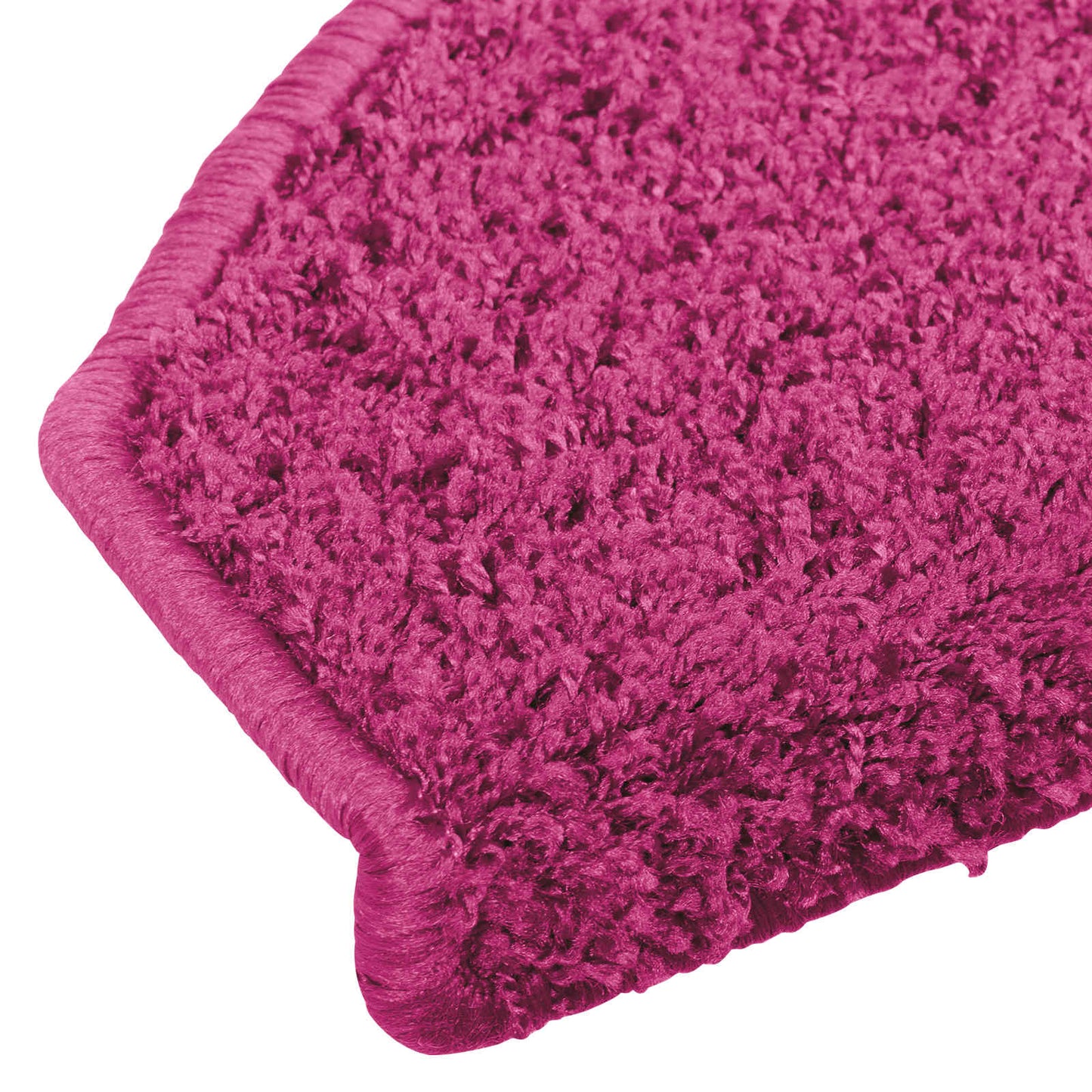Selvklæbende Trappemåtter 15 pcs Lyserød 80 x 24,5 x 3,5 cm