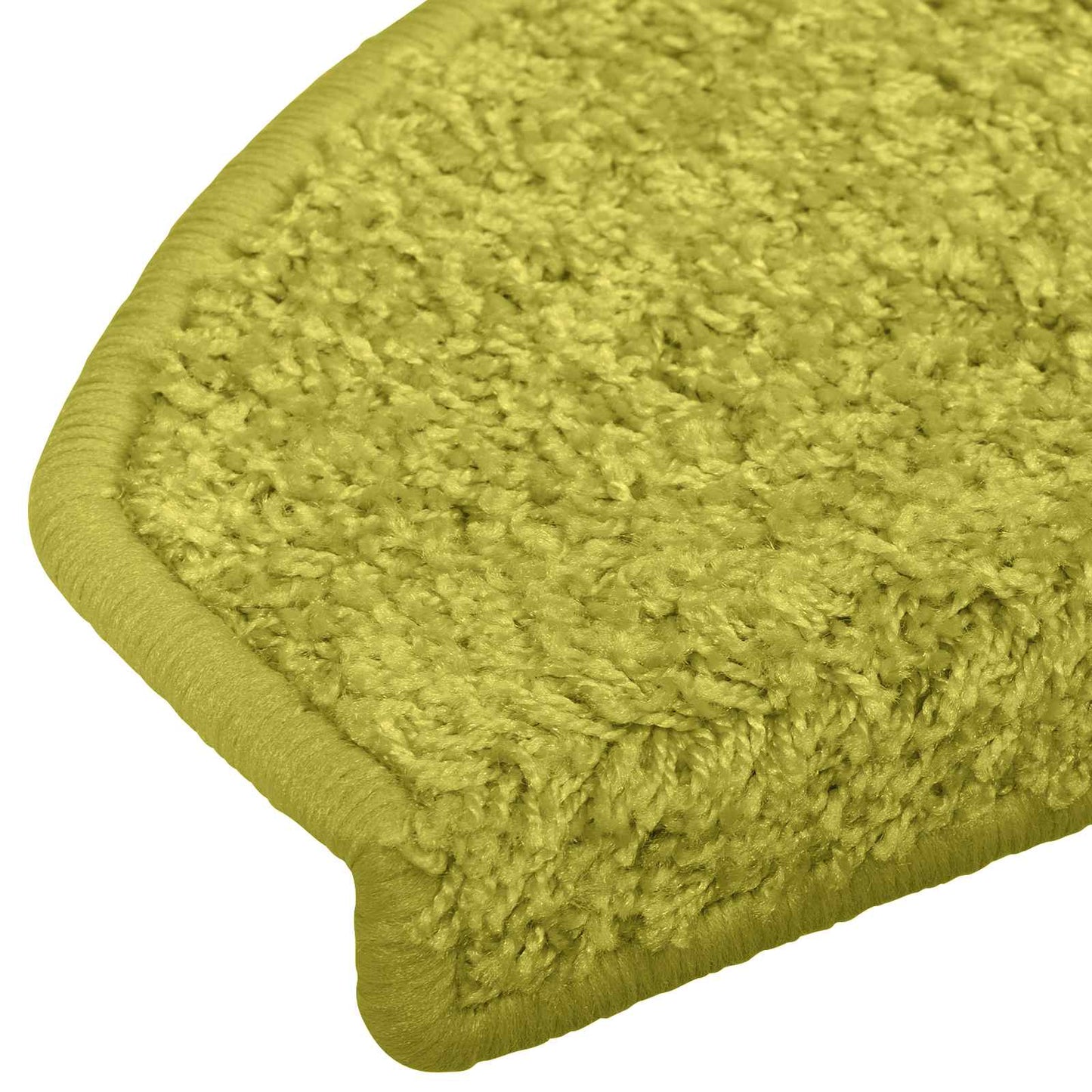 Selvklæbende Trappemåtter 15 pcs Grøn 80 x 24,5 x 3,5 cm