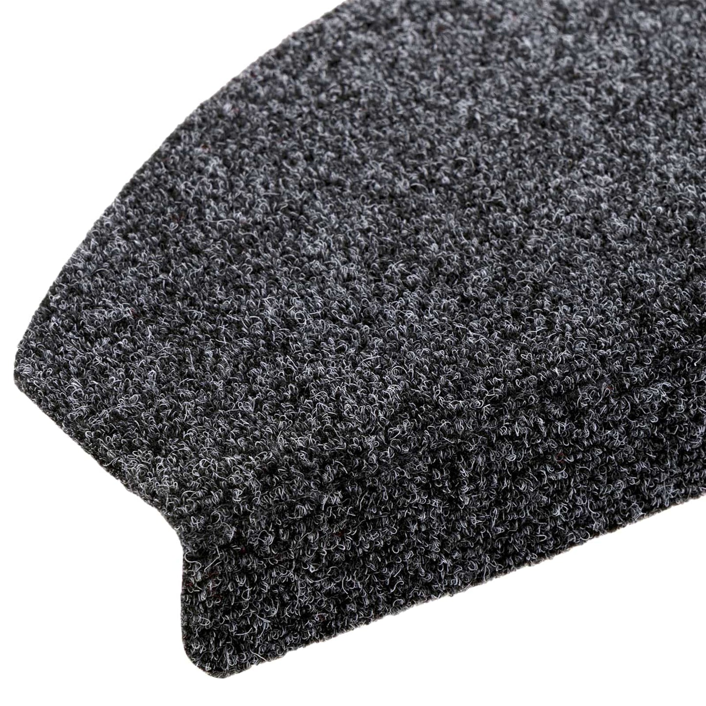 Selvklæbende Trappemåtter 15 pcs Mørkegrå 80 x 24,5 x 3,5 cm