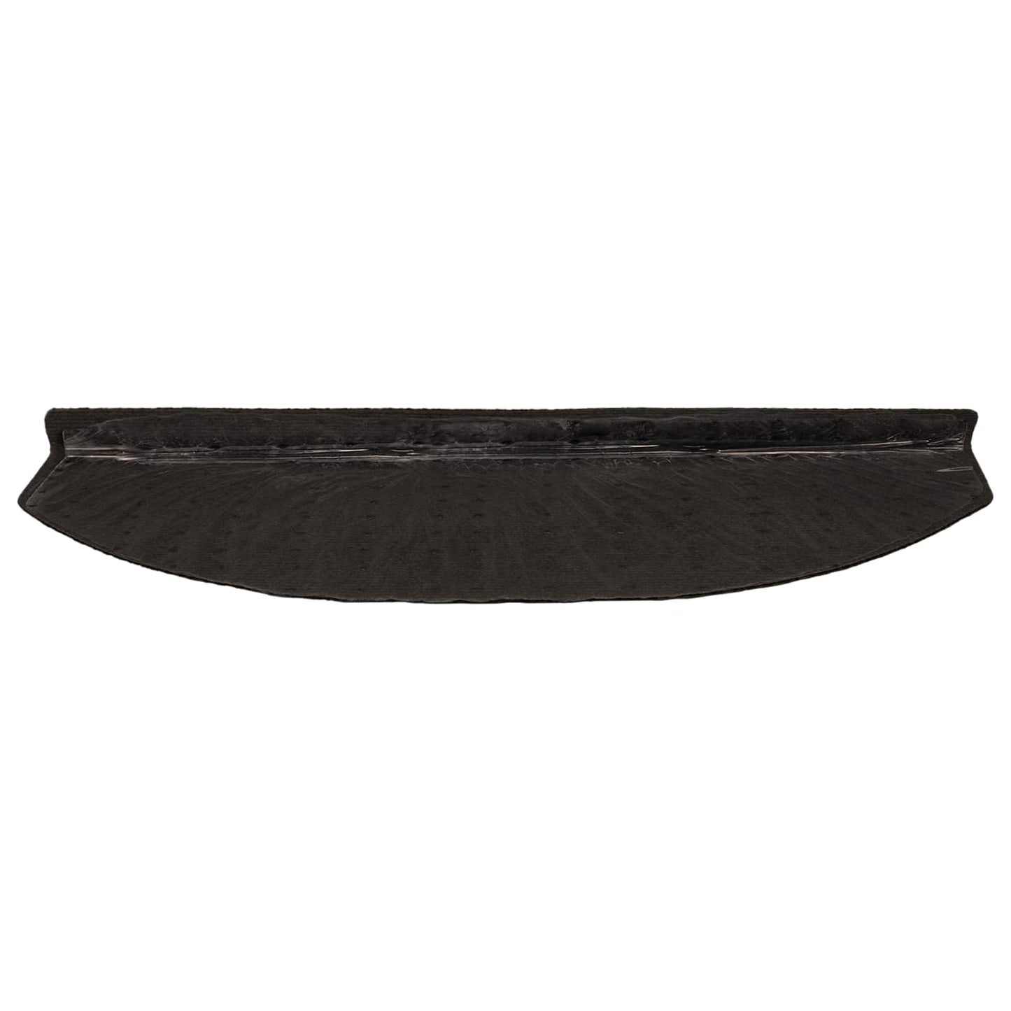 Selvklæbende Trappemåtter 15 pcs Mørkegrå 80 x 24,5 x 3,5 cm