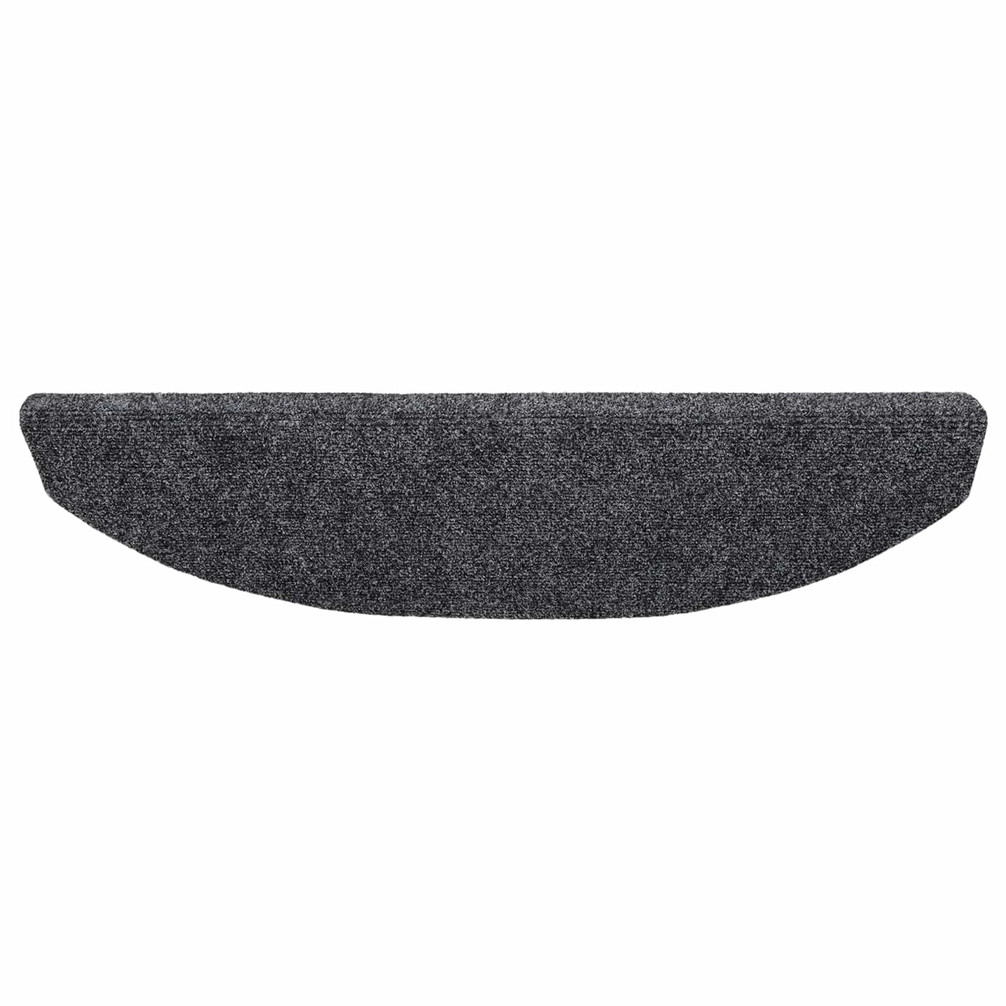 Selvklæbende Trappemåtter 15 pcs Mørkegrå 80 x 24,5 x 3,5 cm