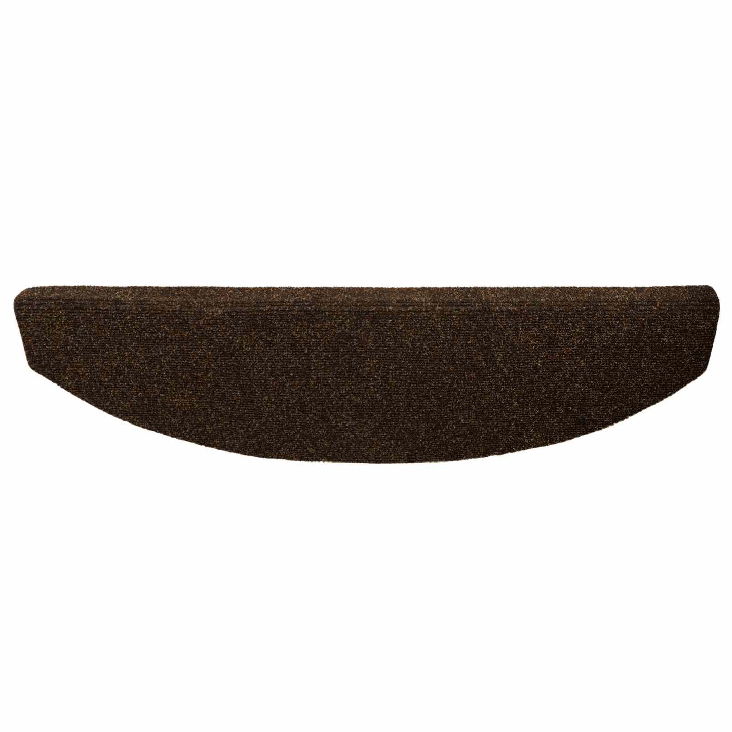 Selvklæbende Trappemåtter 15 pcs Brun 80 x 24,5 x 3,5 cm
