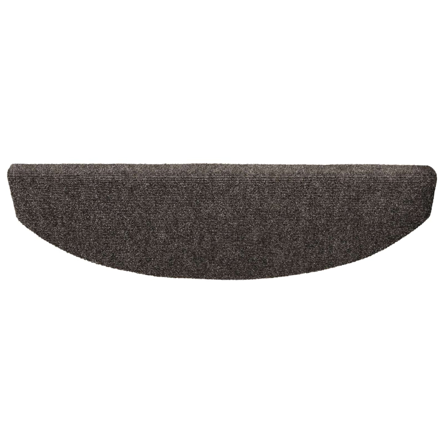 Selvklæbende Trappemåtter 15 pcs Antracit 80 x 24,5 x 3,5 cm