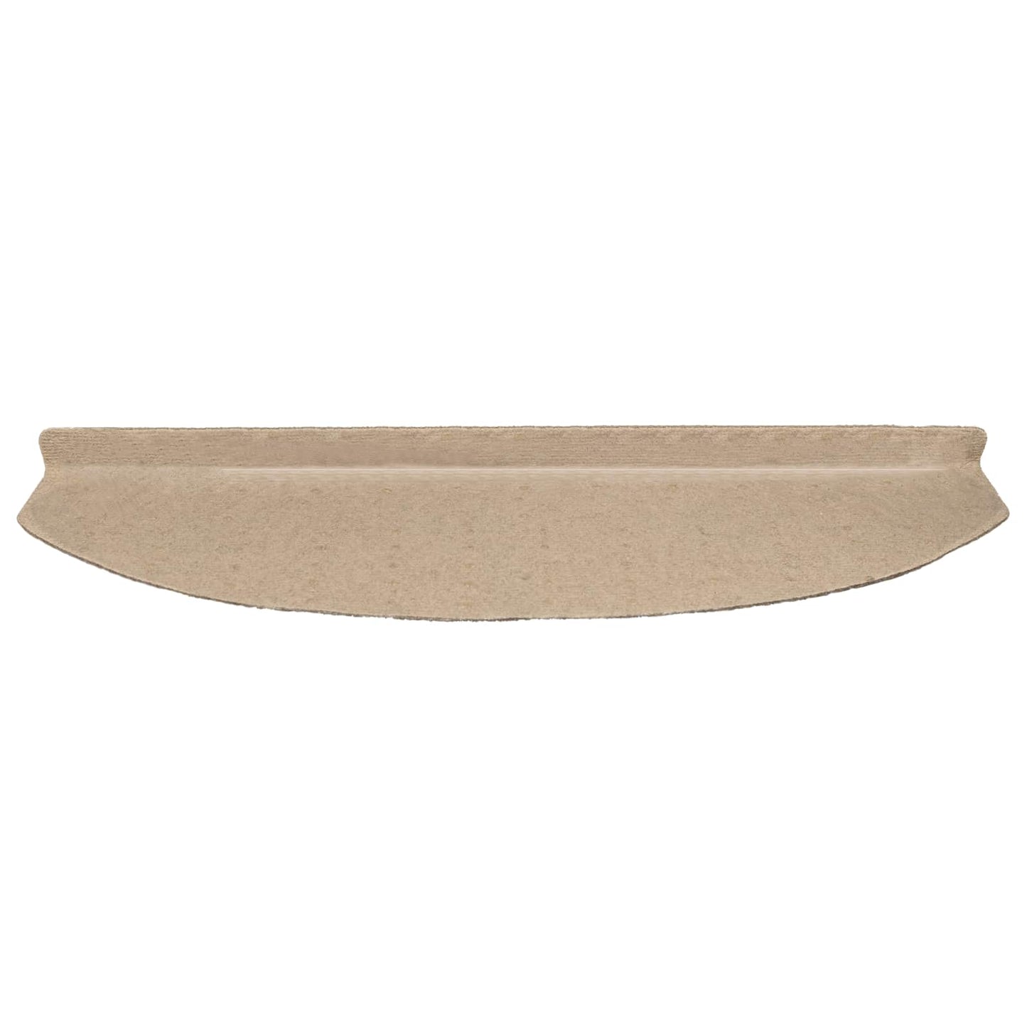 Selvklæbende Trappemåtter 15 pcs Mokka 80 x 24,5 x 3,5 cm