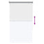Udeterrasse Rullegardin UV Beskyttelse Hvid 65 x 230 cm (B x H)