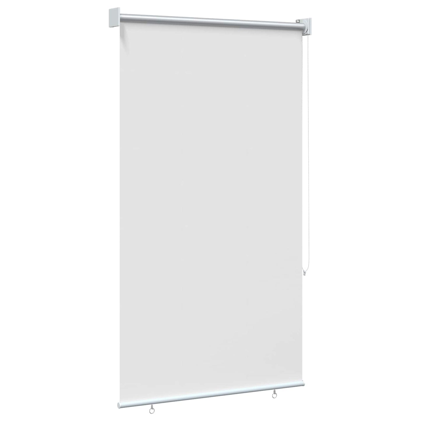 Udeterrasse Rullegardin UV Beskyttelse Hvid 85 x 230 cm (B x H)