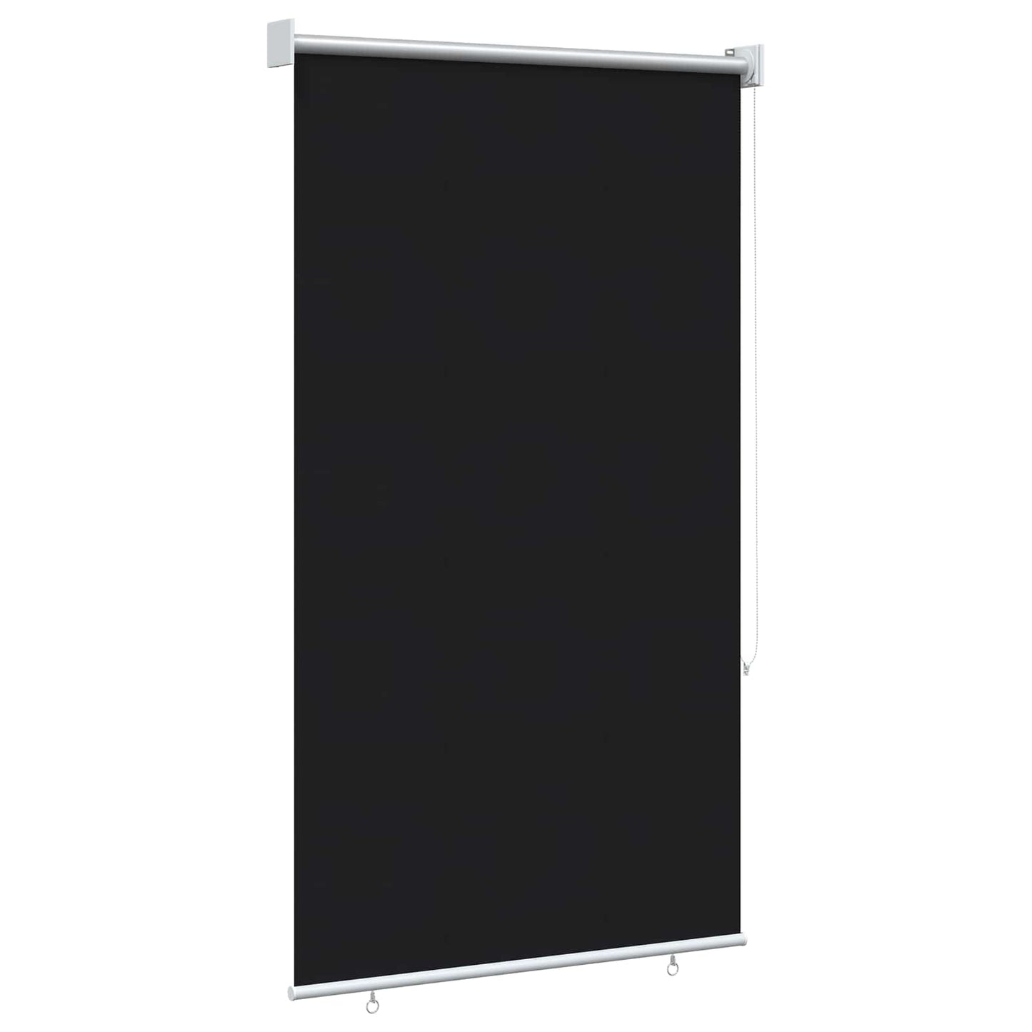 Udeterrasse Rullegardin UV Beskyttelse Sort Polyester