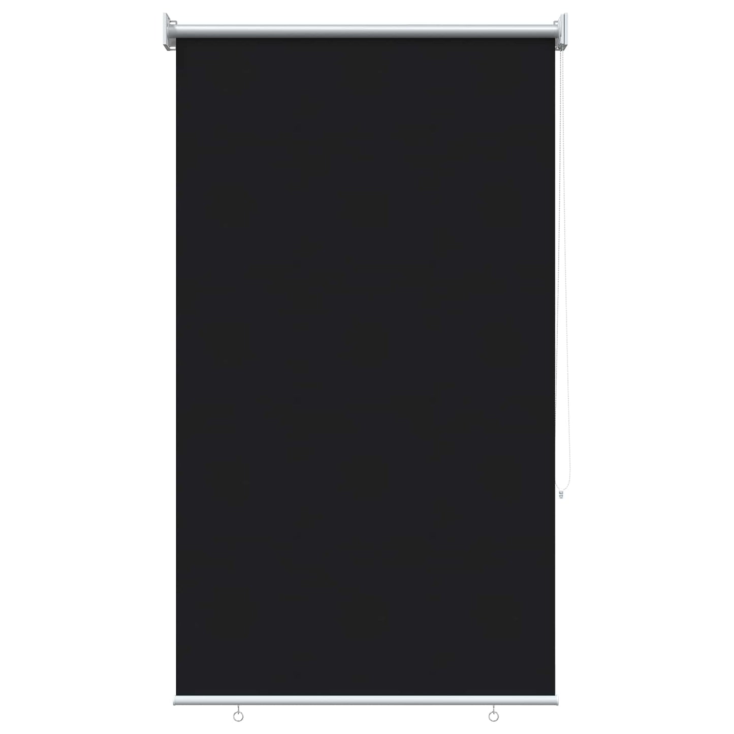 Udeterrasse Rullegardin UV Beskyttelse Sort 85 x 230 cm (B x H)