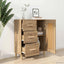 Sideboard Artisan-eg 69,5 x 34 x 90 cm Konstrueret træ