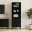 Highboard Sort eg 40 x 36 x 110 cm Konstrueret træ