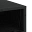 Skuffeskab 4-Skuffe Sort eg 70 x 41 x 83,5 cm Konstrueret træ