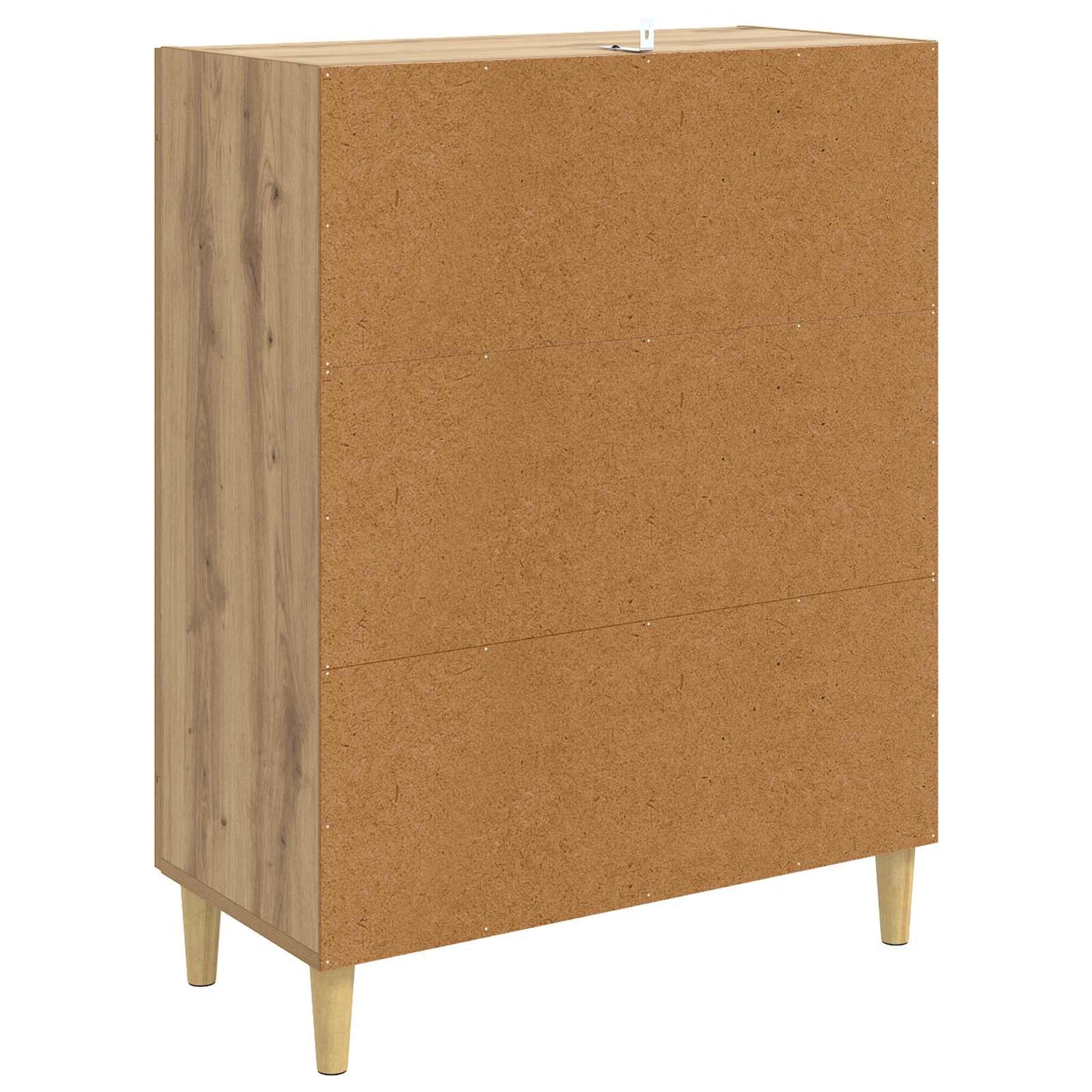 Sideboard Artisan-eg 69,5 x 34 x 90 cm Konstrueret træ