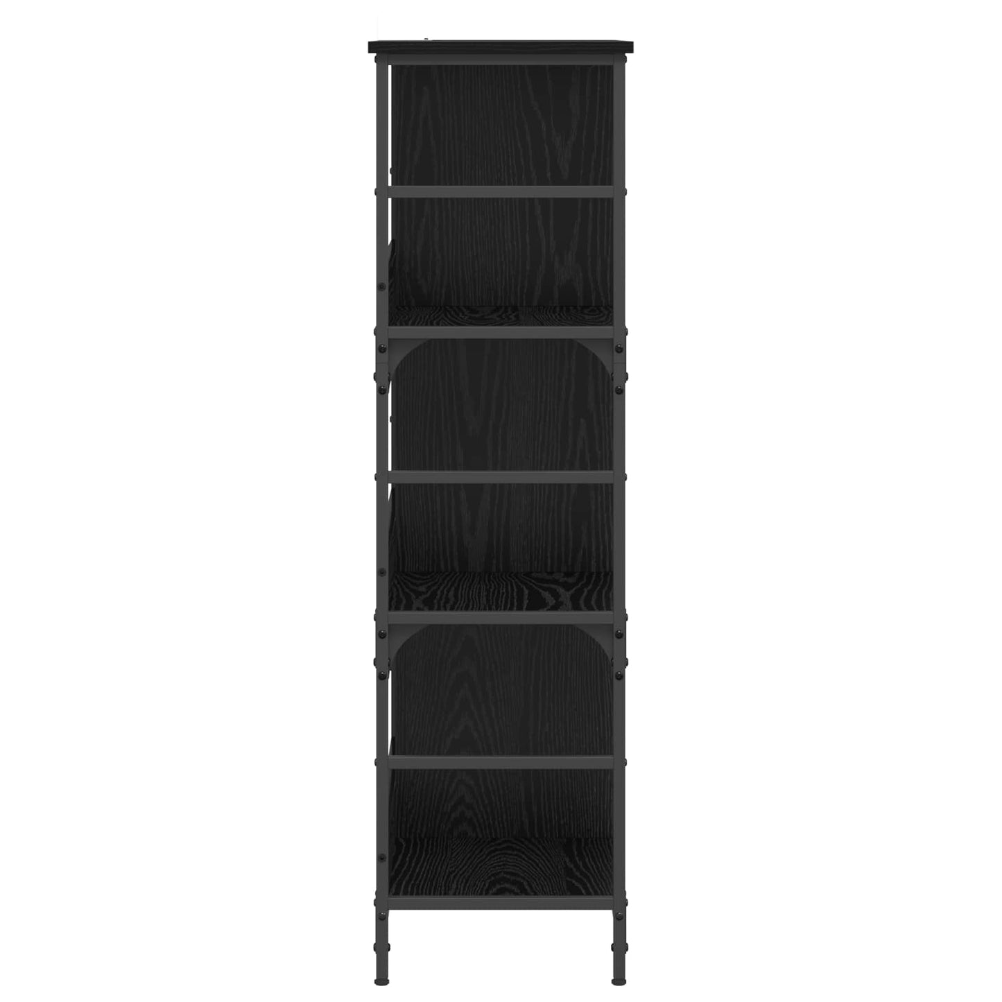 Bogreol Sort eg 78,5 x 33 x 117,5 cm metal PB