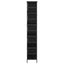 Bogreol Sort eg 78,5 x 33 x 188,5 cm metal PB