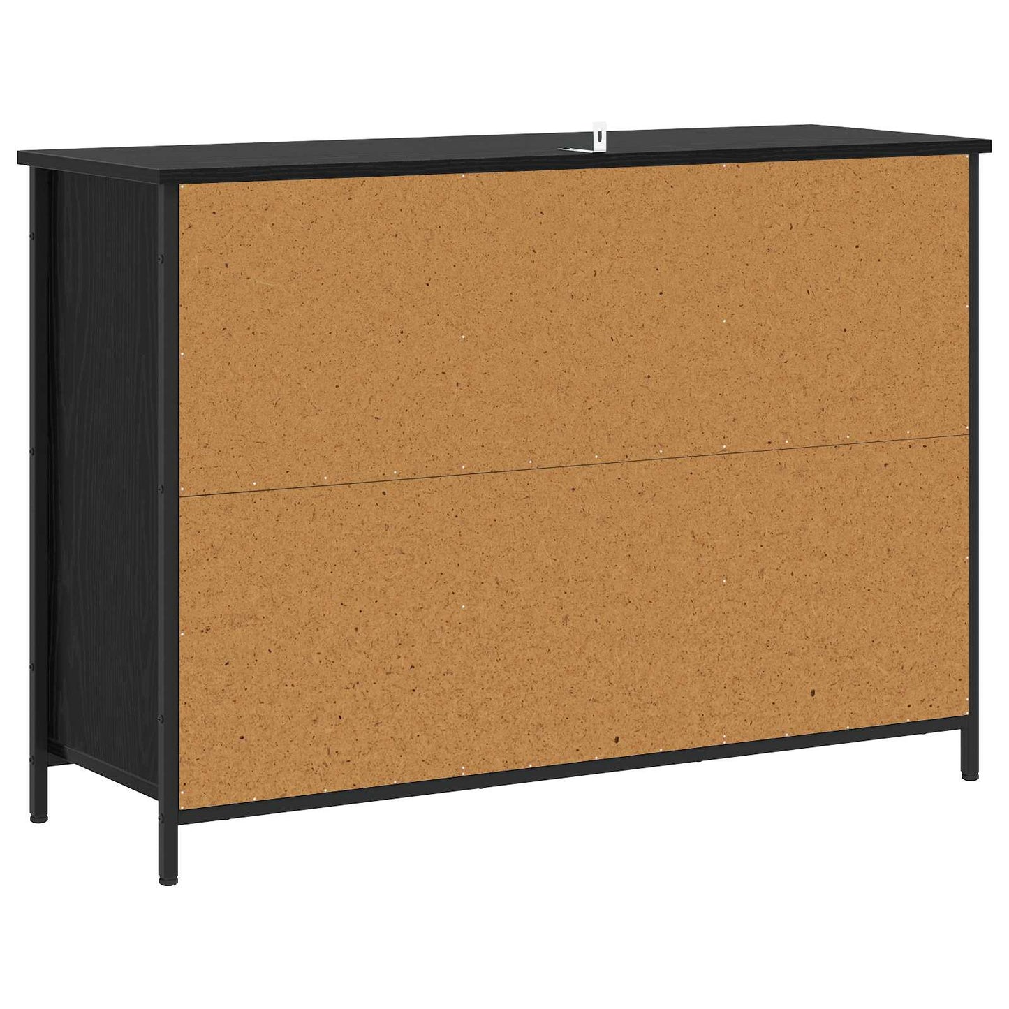 Sideboard Sort eg 100 x 35 x 70 cm Konstrueret træ