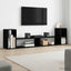 TV-skab 100 x 30 x 50 cm Sort eg Konstrueret træ