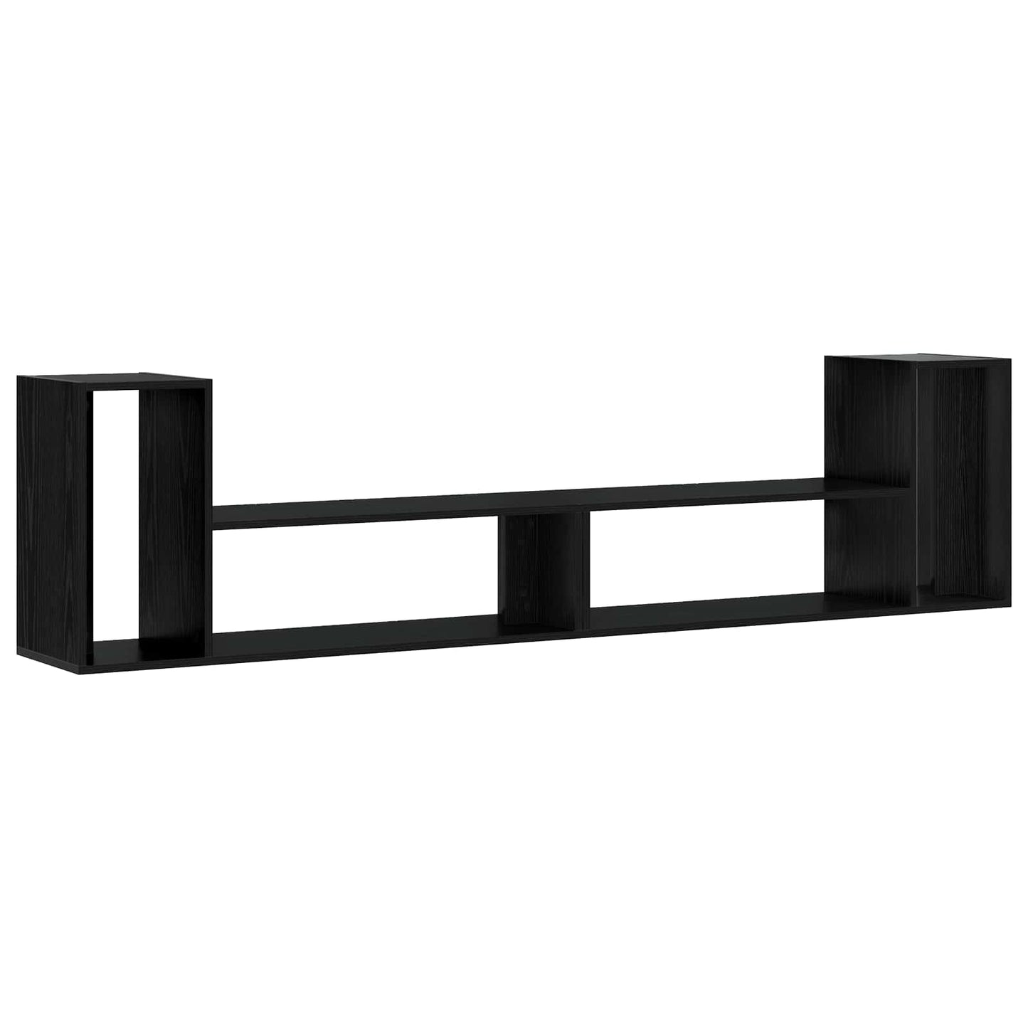 TV-skab 100 x 30 x 50 cm Sort eg Konstrueret træ
