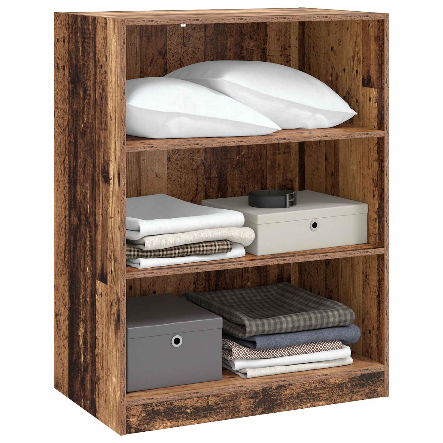 Garderobeskab Gammelt træ 77 x 48 x 102 cm Konstrueret træ