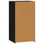 Sideboard Sort eg 50 x 41 x 93 cm Konstrueret træ