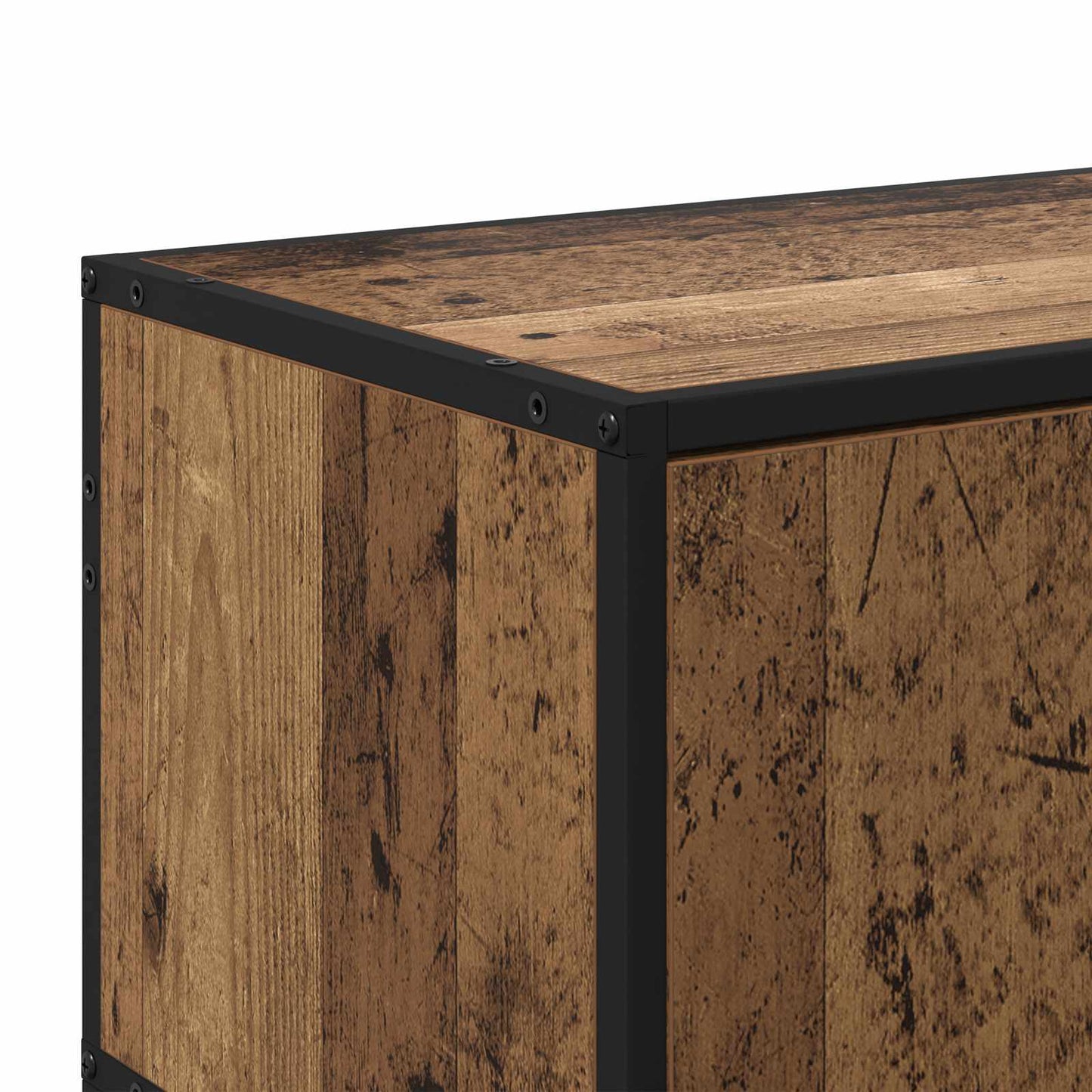 TV-skab 80 x 34,5 x 40 cm Gammelt træ Konstrueret træ
