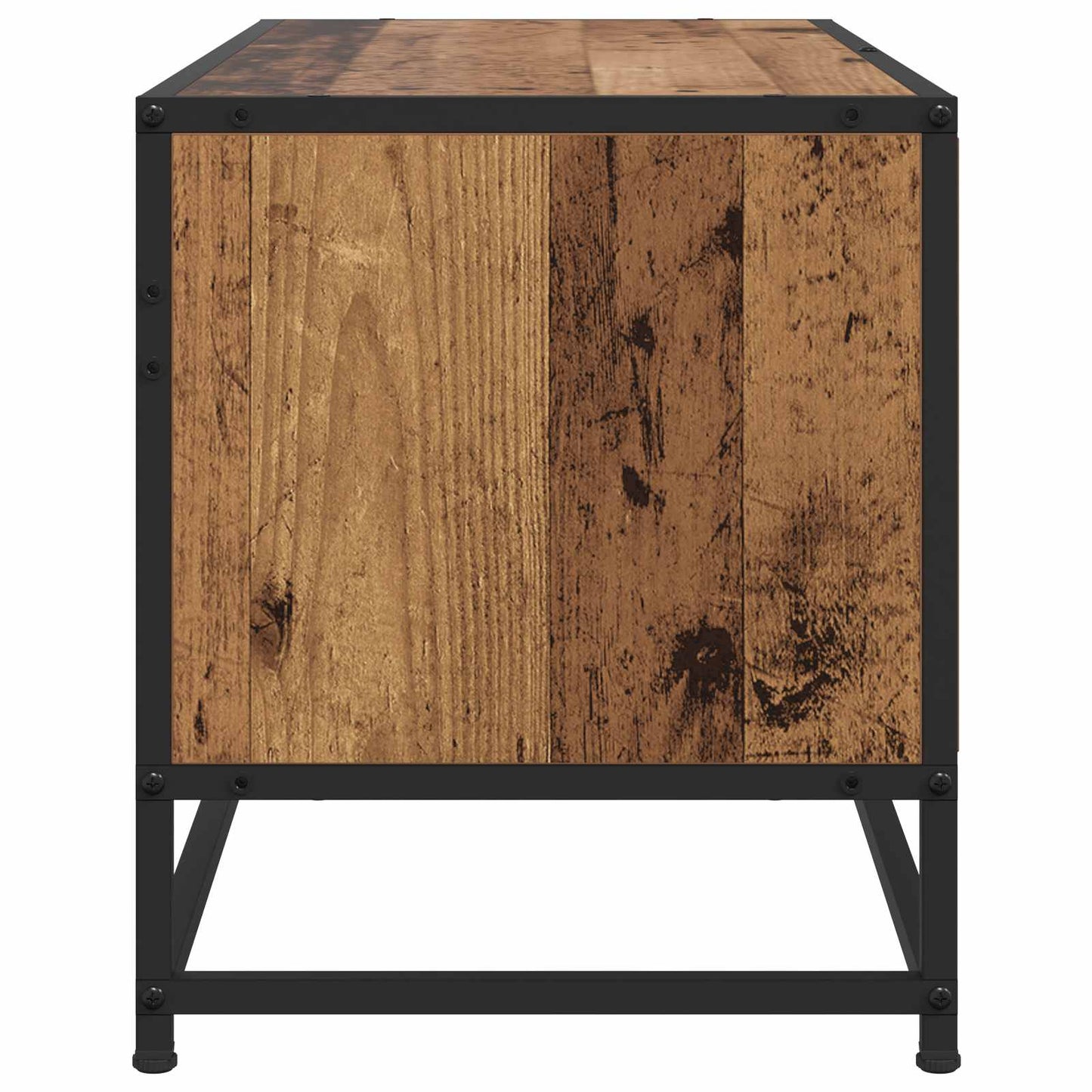 TV-skab 80 x 34,5 x 40 cm Gammelt træ Konstrueret træ