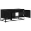 TV-skab 80 x 34,5 x 40 cm Sort eg Konstrueret træ