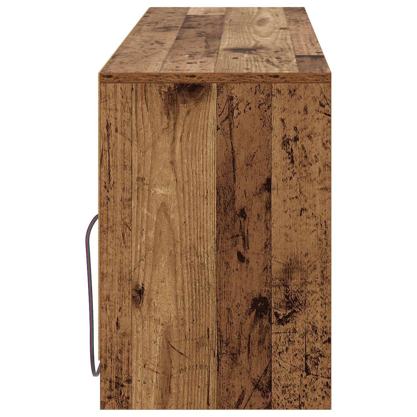 TV-skab 100 x 34 x 50 cm Gammelt træ Konstrueret træ