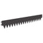 Plænekant 50 pcs 103 x 15 cm metal Sort