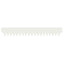 Plænekant 20 pcs 103 x 15 cm metal Hvid