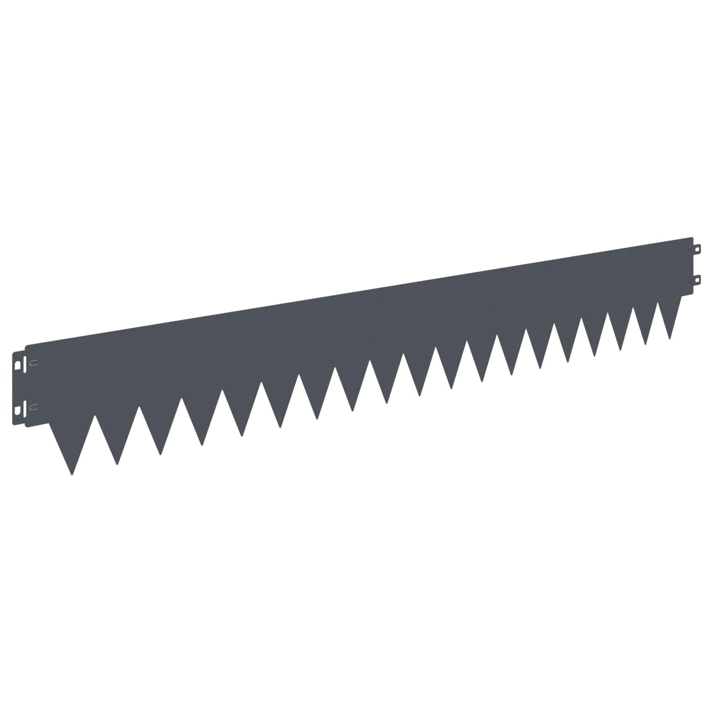 Plænekant 20 pcs 103 x 15 cm metal Antracit