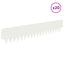 Plænekant 20 pcs 103 x 20 cm metal Hvid