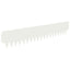 Plænekant 30 pcs 103 x 20 cm metal Hvid