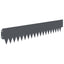 Plænekant 20 pcs 103 x 20 cm metal Antracit