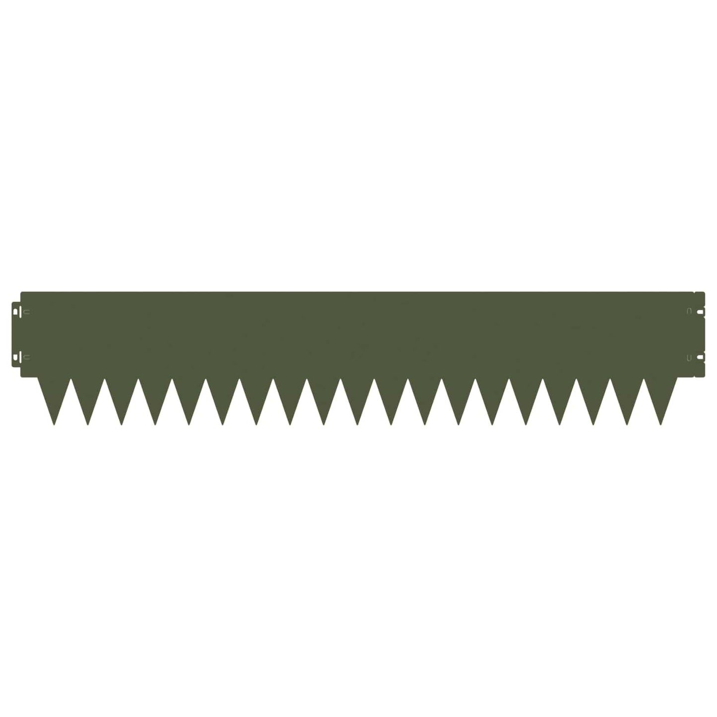 Plænekant 30 pcs 103 x 20 cm metal Olivengrøn