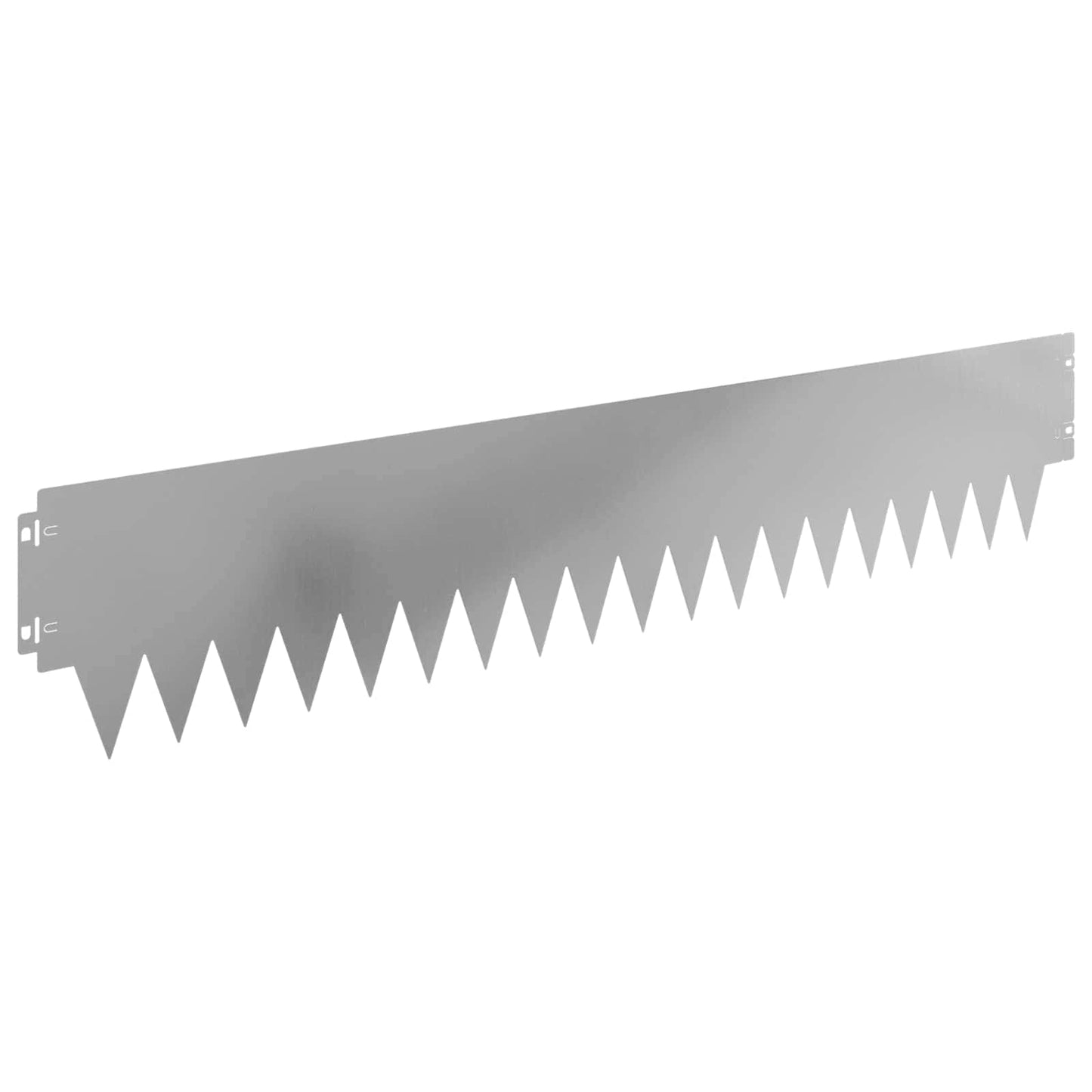 Plænekant 30 pcs 103 x 20 cm metal Sølv