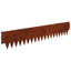 Plænekant 30 pcs 103 x 20 cm metal Rusten