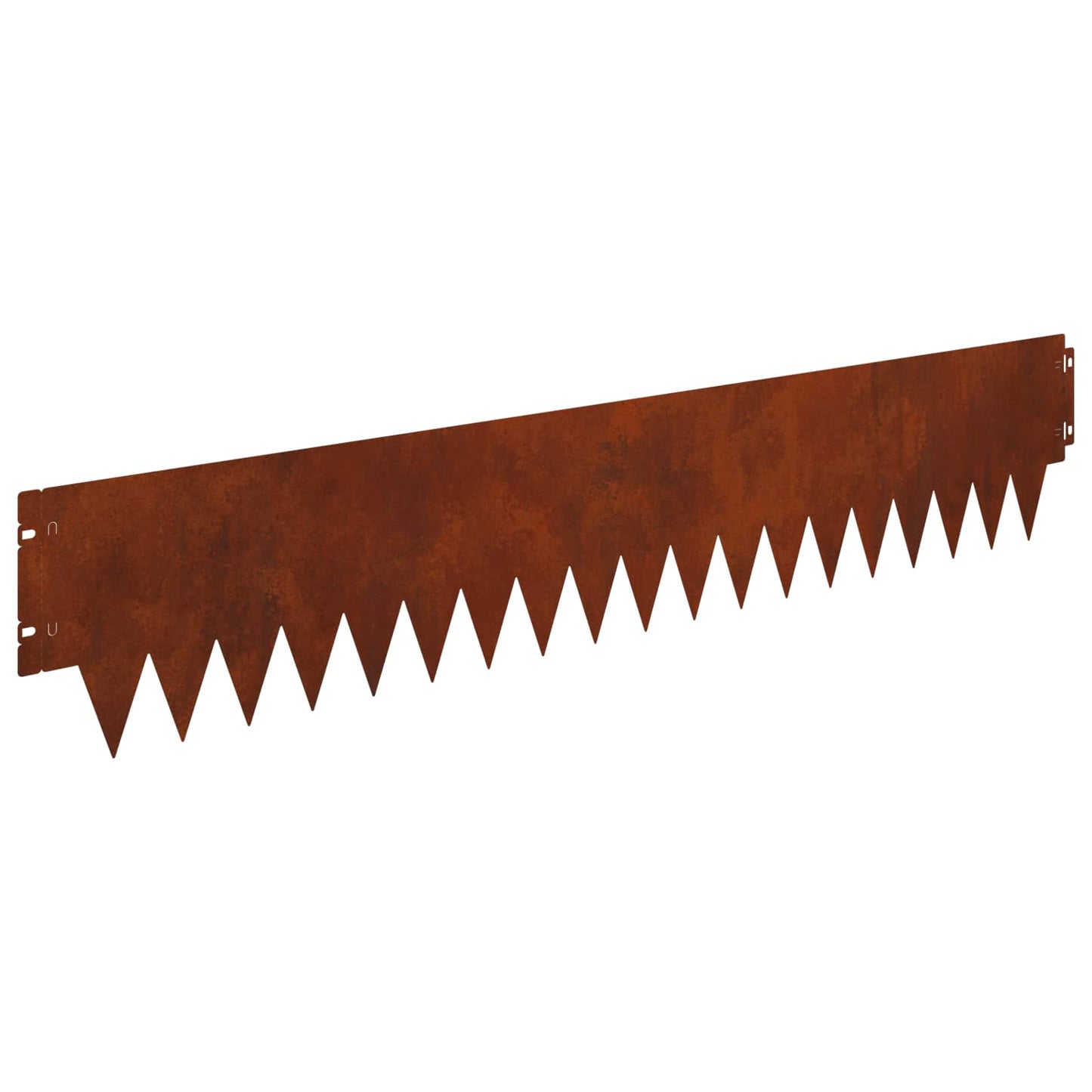 Plænekant 30 pcs 103 x 20 cm metal Rusten