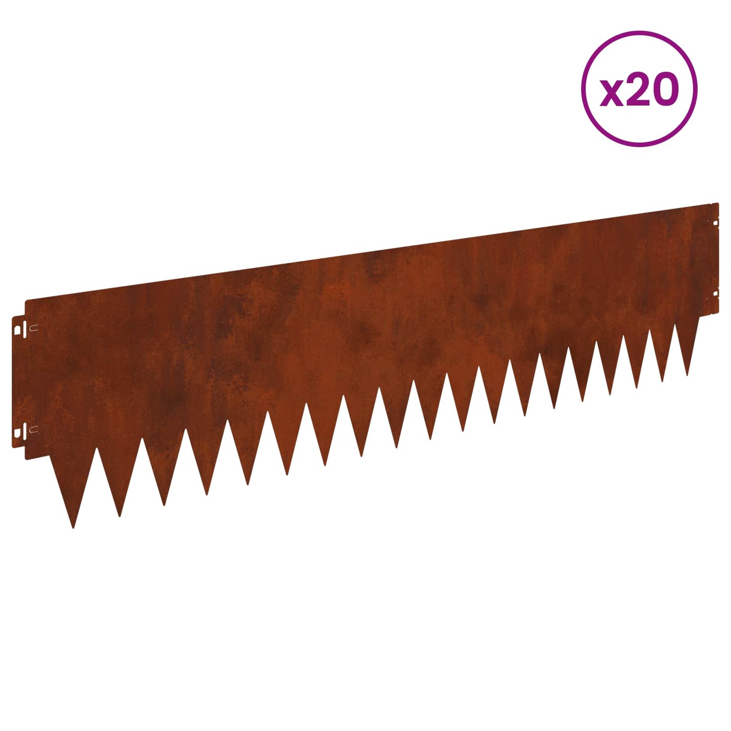 Plænekant 20 pcs metal