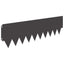 Plænekant 10 pcs 103 x 30 cm metal Sort