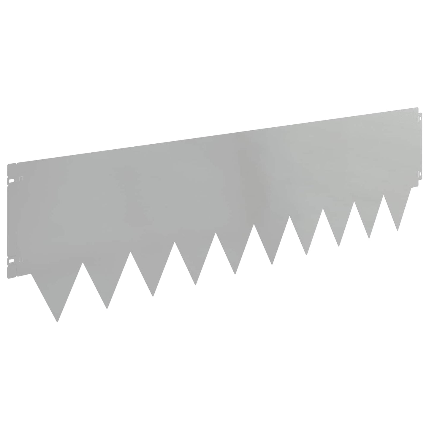 Plænekant 10 pcs 103 x 30 cm metal Sølv