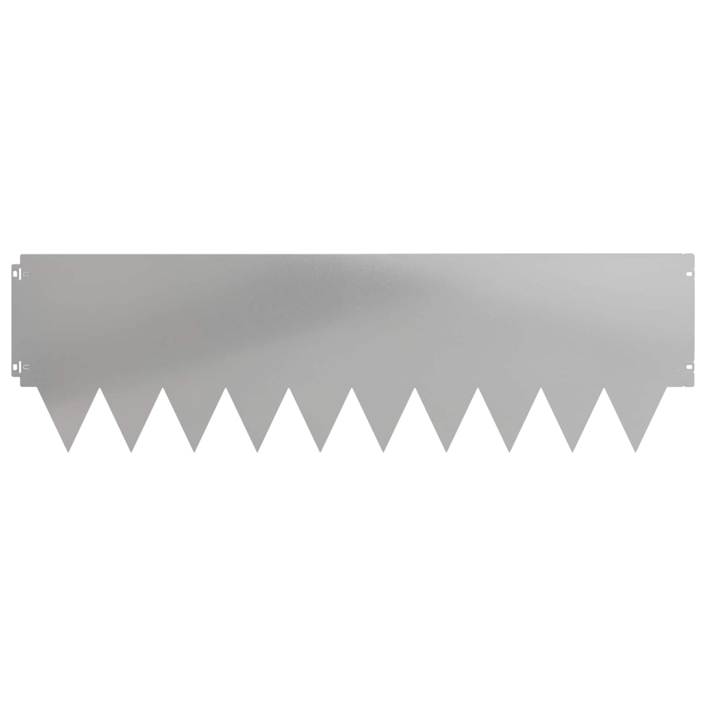 Plænekant 10 pcs 103 x 30 cm metal Sølv
